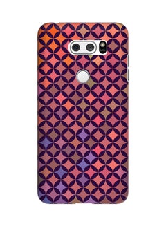 Buy Polycarbonate Slim Snap Case Cover Matte Finish For LG V30 Wall of Diamonds in UAE