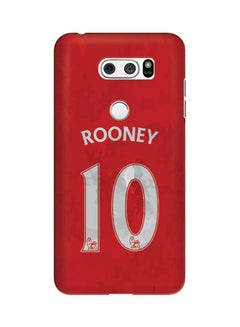 Buy Polycarbonate Slim Snap Case Cover Matte Finish For LG V30 Rooney Jersey in UAE