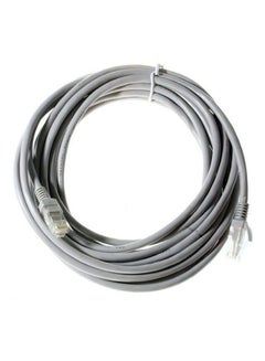 Buy Cat5e RJ45 Ethernet Network Lan Internet Router Patch Cable Grey in Saudi Arabia