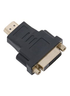 Buy HDMI Female To DVI Male Adapter Black in Saudi Arabia