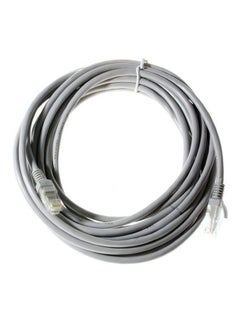 Buy Cat5e RJ45 Ethernet Router Cable Grey in UAE