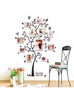 Buy Room Photo Frame Decoration Family Tree Design Removable Wall Sticker Multicolour 60 x 40cm in Saudi Arabia