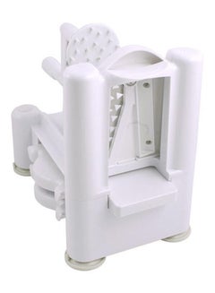 Buy Multi-Function Spiral Vegetable Slicer White Standard in UAE