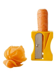 Buy Carrot Curl Peeler Yellow Standard in UAE