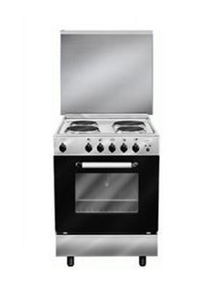 Buy 4-Burner Freestanding Cooking Gas Cooker AL669EI Silver/Black in Saudi Arabia