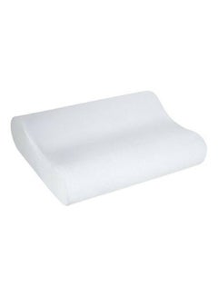 Buy Rectangular Memory Foam Pillow White in UAE