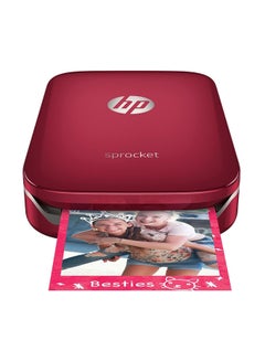 HP Sprocket Photo Printer - Red price 