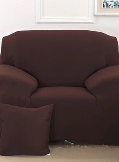 اشتري One Seater Sofa Cover بني في الامارات