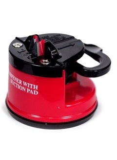 Buy Knife Sharpener With Suction Pad Red/Black 60, 65 in Saudi Arabia