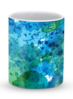 Buy Premium Underwater Burst Designer Mug Blue/Green in UAE