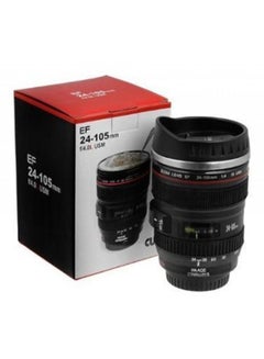 Buy Camera Lens Shaped Mug Black 105mm in Saudi Arabia