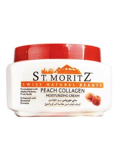 Buy Peach Collagen Moisturizing Cream White/Red 450ml in Saudi Arabia