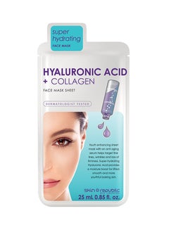 Buy Hyaluronic Acid + Collagen Face Mask 25ml in UAE