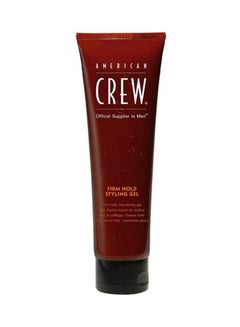 Buy Crew Firm Hold Hair Styling Gel Red/Black/White 250ml in UAE