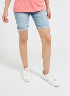 Buy Stretchable Shorts Denim in UAE