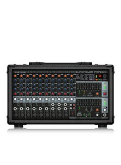 Buy 14-Ch Powered Mixer With Multi-FX Processor PMP2000D Black in UAE