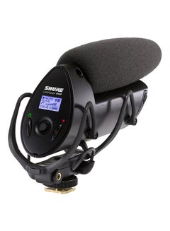 Buy LensHopper Camera-Mount Condenser Microphone With Integrated Flash Recording VP83F Black in UAE