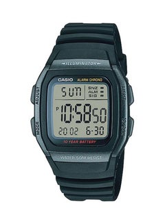 Buy Men's Youth Series Water Resistant Resin Digital Watch W-96H-1B - 44 mm - Black in UAE