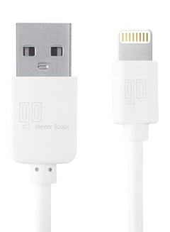 Buy Lightning Cable For Charge And Sync White in UAE