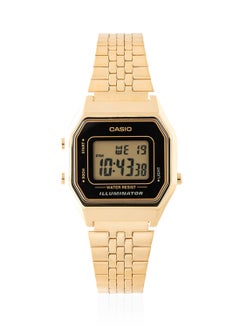 Buy Women's Illuminator Digital Watch LA680WGA-1DF - 34 mm - Gold in UAE