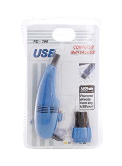 Buy Computer Mini Vacuum Cleaner With USB Function Blue in UAE