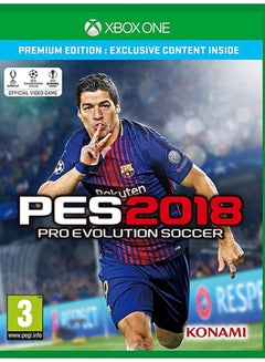 اشتري لعبة "Pro Evolution Soccer 2018" (إصدار عالمي) - رياضات - إكس بوكس وان في الامارات
