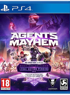 Buy Agents Of Mayhem - (Intl Version) - Action & Shooter - PlayStation 4 (PS4) in Saudi Arabia