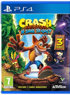 Buy Crash Bandicoot : N Sane Trilogy (Intl Version) - Adventure - PlayStation 4 (PS4) in UAE
