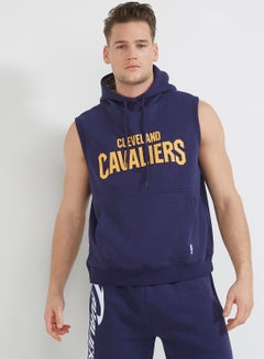 Buy Cleveland Cavaliers Hooded Sweatshirt Navy Blue in UAE