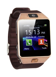 Buy Bluetooth Smart Watch For Android And iOS With Camera Rose Gold in UAE