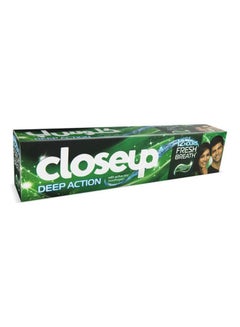 Buy Deep Action Fresh Breath Toothpaste Green 120ml in Saudi Arabia