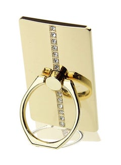 Buy Universal Finger Ring Bracket Mobile Holder Gold in UAE