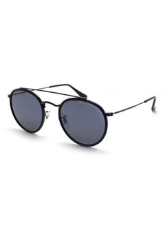 Buy Full Rim Round Sunglasses - RB3647-002/R5-51 - Lens Size: 51 mm - Black in Saudi Arabia