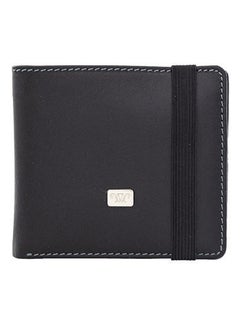 Buy Zenith Leather Wallet with Band Black in UAE