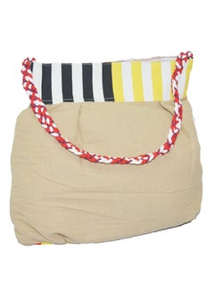 Buy Canvas Tote Beige in UAE