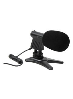 Buy Condenser Microphone For DSLR Cameras Black in UAE