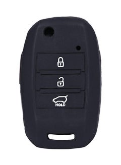 Buy Kia 3 Button Car Key Remote Silicone Protection Cover in UAE