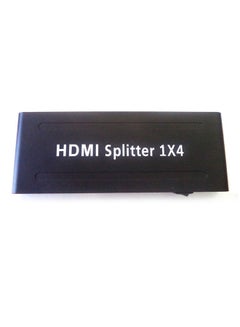 اشتري مقسم 4 في 1 بمنفذ HDMI أسود في الامارات