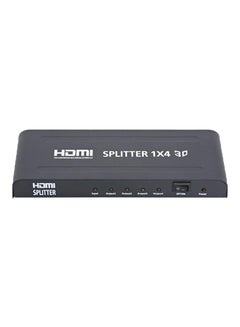 Buy 1x4 HDMI Splitter Black in Saudi Arabia