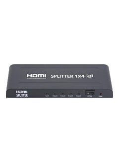 اشتري موزّع 1x4 HDMI أسود في السعودية