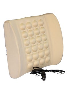 Buy Polyester Car Massaging Back Cushion in UAE