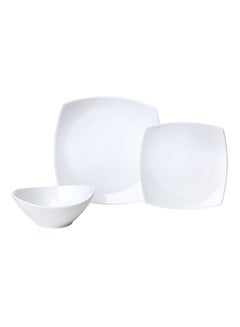 Buy Porcelain Etienne Soup Plate White 18.5х16.5centimeter in UAE