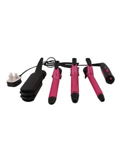 اشتري 7-In-1 Hair Styling Kit Pink/Black في الامارات