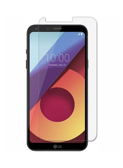 Buy Protective Tempered Glass HD Screen Protector For LG Q6 Clear in UAE