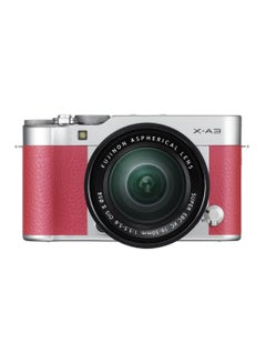 اشتري كاميرا رقمية بدون مرآة طراز X-A3 بدقة 24.2 ميجا بكسل مع عدسات مقاس 16-50 مم في السعودية