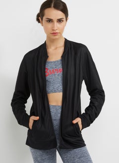 Buy Mesh Jacket Black in UAE