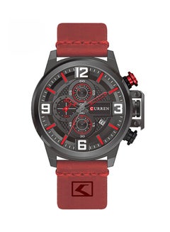 Buy Men's Waterproof Chronograph Watch WT-CU-8278-R - 48 mm - Red in UAE