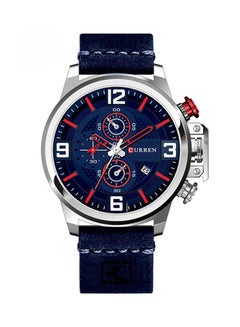 Buy men Waterproof Chronograph Watch WT-CU-8278-BL - 48 mm - Blue in UAE