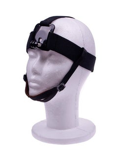 Buy Helmet Head Strap Belt With Adjustable Headband For GoPro Hero 5/4/3/SJCAM Action Camera Black in UAE