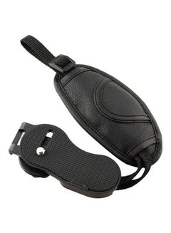 Buy Hand Wrist Grip Strap For SLR/DSLR Black in UAE